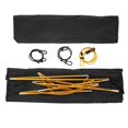 thumbnail image 6 of Lightweight Canoe Sun Shade Canopy with Kayak Accessories Black, 6 of 10