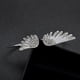 thumbnail image 3 of Pulsera Abierta Ganfancp con Incrustaciones de Diamantes Angel W-Ings Liquidación 1X, 3 of 7