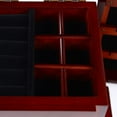 thumbnail image 7 of DENEST Wooden Jewelry Box Organizer 5-Drawer Large with Built-in Mirror Unisex, 7 of 7