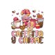thumbnail image 2 of Camiseta de Verano para Mujer "1pc Women's Casual Round Neck Short Sleeve T-Shirt with ""Cafecito y Chisme"" Dessert Graphic Print, Polyester Blend, Geometric Pattern - Comfortable All-Season Top -, 2 of 6