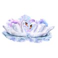 thumbnail image 1 of Pintura Diamante Taladro (DE5724) Kit de imagen Acuarela Ganso DIY Ronda completa 5D Craft 40x50cm FLhrweasw Nuevo, 1 of 1