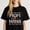 Black-1, variant on Women's St Patricks Day Puppy Tee Let The Shenanigans Begin S-4XL Mother's Day Gift