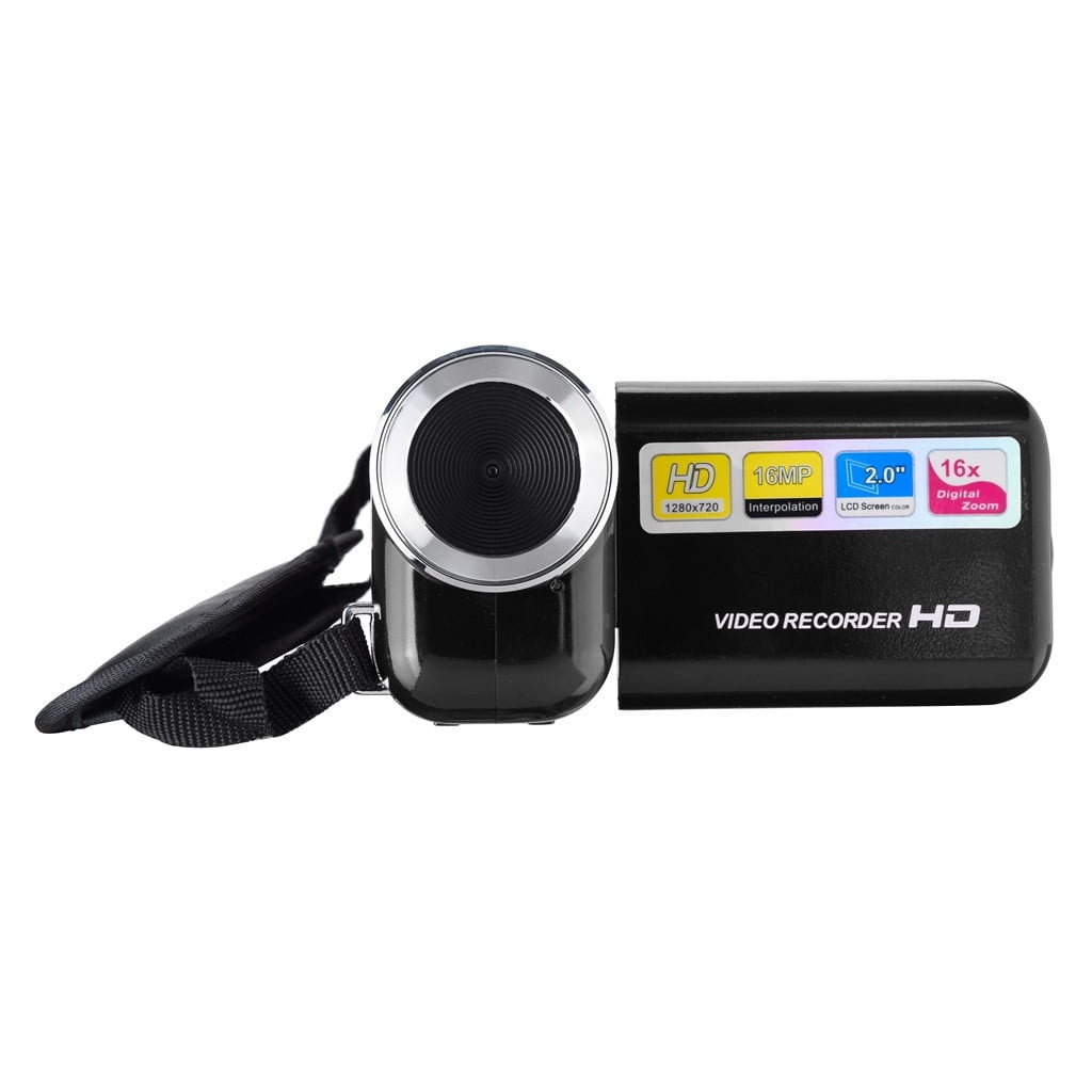 VANLOFE Photo Video Camcorder HD 720P Handheld Digital Camera 4x Digital Zoom 2.0 Inch