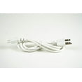 thumbnail image 2 of [UL Listed] OMNIHIL White 5 Feet Long AC Power Cord Compatible with DIRECTV R10, 2 of 4