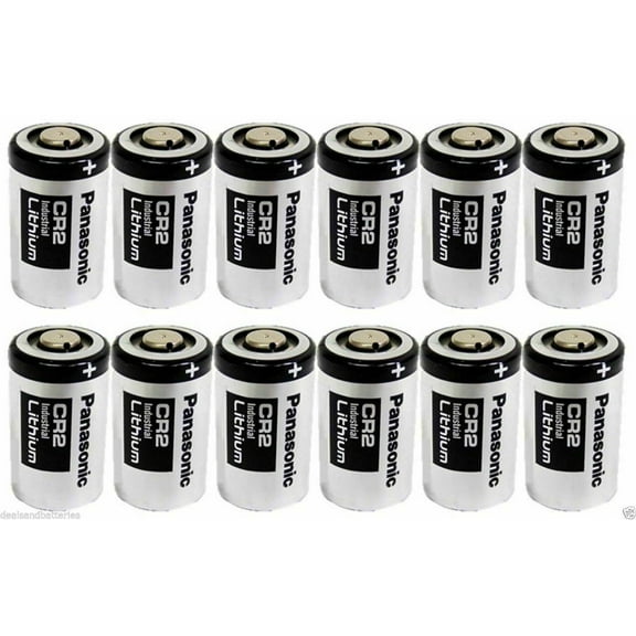 Panasonic CR2 Industrial 3 Volt Lithium Batteries (Pack of 250)