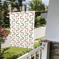 thumbnail image 5 of Easygdp Hand Drawn Snake Garden Flag Yard Flag Welcome Flag, Double-Sided, Weather Resistant for Outdoor Decor - 12.5"x18", 5 of 9