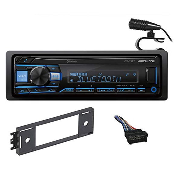 1-Din Alpine Digital Media Bluetooth Stereo Receiver   99-7308 Fit 2002-05 Hyundai Accent