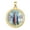 Yellow Gold, variant on Picturesongold.Com Miraculous Medal Round Color Necklace Pendants Adult - 1 inch Sterling Silver