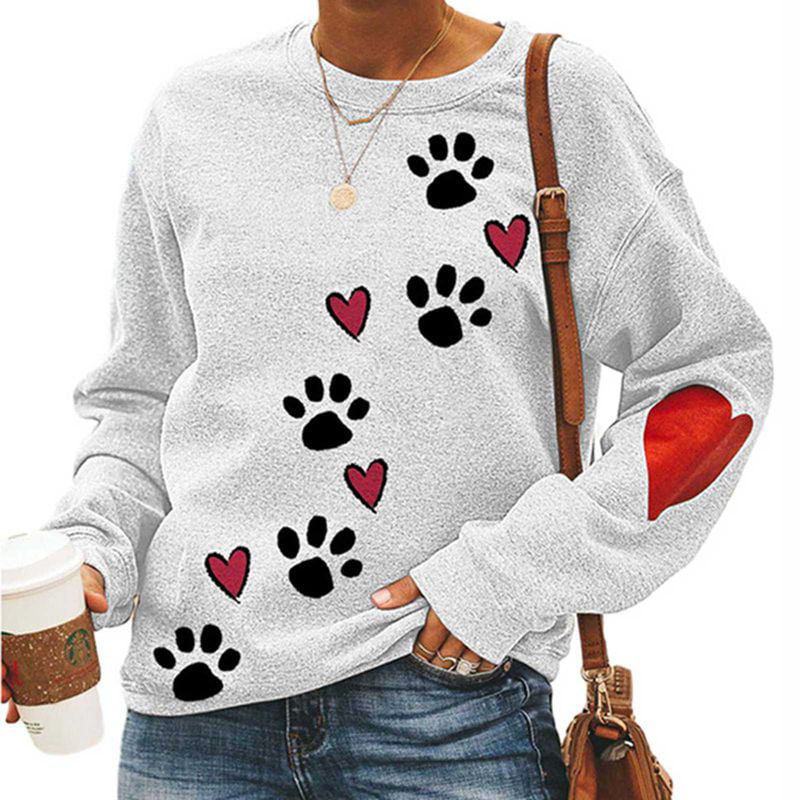Womens Christmas Blouse Dwalf Printed Long Sleeve Tops with Pockets ViYW Sweatshirts for Women