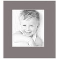 thumbnail image 2 of ArtToFrames 10x11" Pewter Custom Mat for Picture Frame with Opening for 6x7" Photos. Mat Only, Frame Not Included (MAT-189), 2 of 5