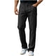 thumbnail image 1 of Ceisia Men's Casual Solid Color Cotton-Linen Drawstring Buttoned Straight-Leg Pants Black XXXL Gifts, 1 of 7