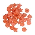 thumbnail image 2 of SouMaox Artificial Starfish Sea Shells Aquarium Decor, Glowing Stones for Fresh Water Saltwater Tank, Luminous Night Light Decor, 0.59" Orange, 2 of 6