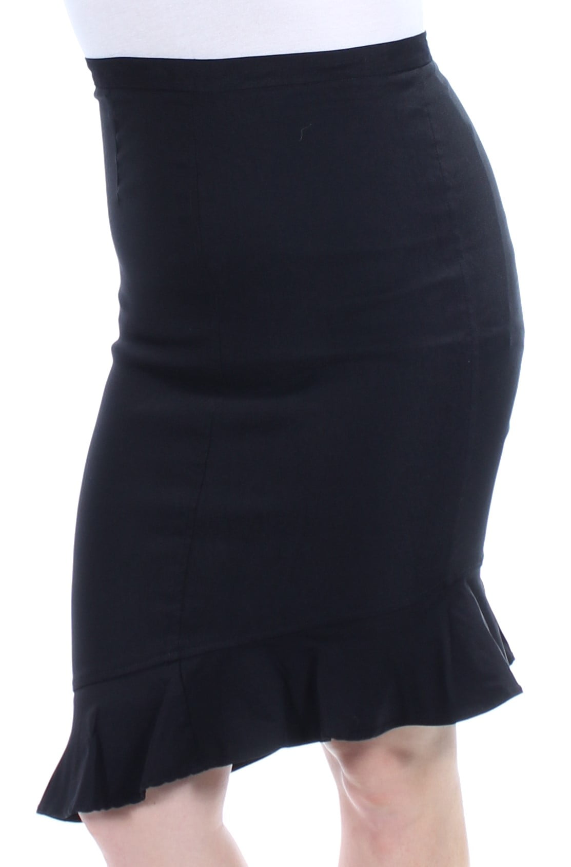 Max Studio - MAX STUDIO Womens Black Knee Length Pencil Skirt Size: M ...
