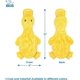 thumbnail image 4 of Interactive squeaky dog chew toy, suitable for small, medium, and large dogs that love to, 4 of 5