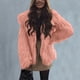 thumbnail image 2 of Abrigos cálidos de invierno para mujer, abrigo de imitación, chaqueta de imitación peluda cálida, abrigo de manga larga Pompotops  qwe15066, 2 of 5