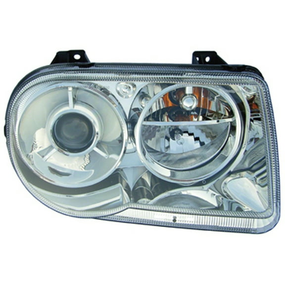 KAI New Economy Replacement Passenger Side Headlight Lens And Housing, Fits 2005-2010 Chrysler 300