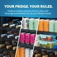 thumbnail image 3 of Newair 24” Wine and Beverage Fridge with Reversible FlipShelf™ Racks 179 Can or 49 Bottle, 3 of 13