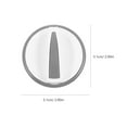 thumbnail image 2 of FRCOLOR Dryer Control Knob Replacement Washing Machine Knob Washer Accessory Compatible with Haier, 2 of 8