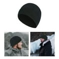 thumbnail image 4 of Gorro cálido de invierno Gorro de lana suave Gorro para para blzck Zulema Gorro con puño, 4 of 7