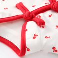 thumbnail image 3 of Traje de bebé ropa infantil traje de cumpleaños 2 unids/set estilo chino elegante traje de bebé manga larga infantil Año Nuevo cumpleaños ropa blanca cereza 90 ANGGREK Otros, 3 of 8