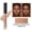 CARAMEL 104, variant on Julystar 16HR Sweatproof Liquid Concealer, Multi-use Coverage for Dark Circles Blemishes & Dimensional Face Contour, All Skin Tone Daily Makeup