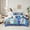 White Blue, variant on jejeloiu Cute Rabbit Zebra Twin Bedding Sets,7-Piece,Kawaii Zoo Animal Bedding Comforter Set,Cartoon Geometric Grid Sheet Sets For Children,Lightweight Bedroom Decor Reversible