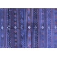 thumbnail image 1 of Ahgly Company Indoor Rectangle Abstract Blue Contemporary Area Rugs, 4' x 6', 1 of 4