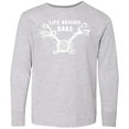 thumbnail image 3 of Inktastic Life Behind Bars Motorcycle Long Sleeve Youth T-Shirt, 3 of 5
