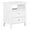 White, variant on Comfort Pointe Walker White Wood 2-drawer Casual Storage Nightstand