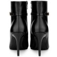 thumbnail image 3 of DARING DIVA Women's Stylish Buckle Strap Stiletto Heels Ankle Boots Black US 8.5, 3 of 6