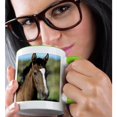 thumbnail image 2 of 3drose, Andalusian Colt, Horse - Na02 Lkl0007 - Lee Klopfer, 15oz Two-tone Green Mug, 2 of 6
