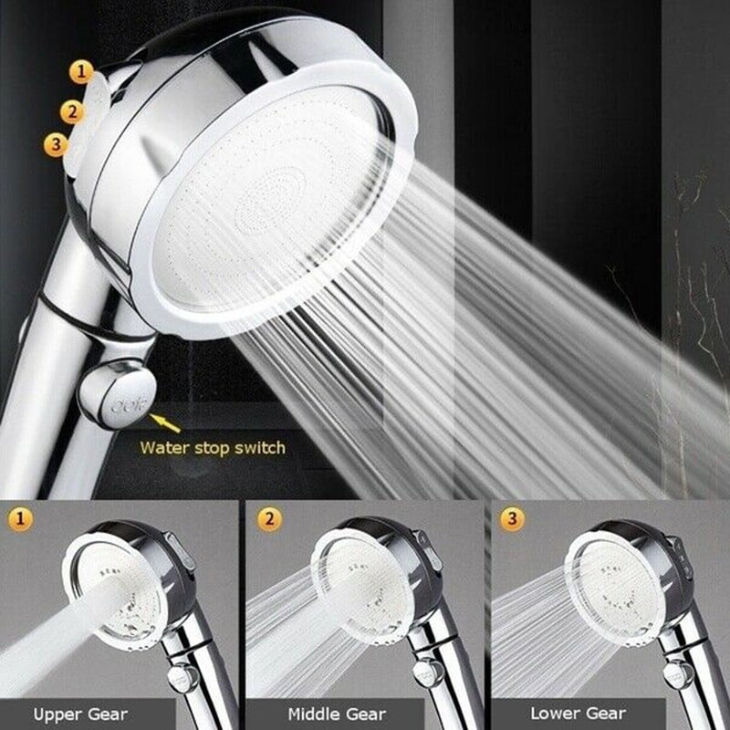 Multi Function Shower Head High Pressure Handheld Detachable Bathroom Spray Tool
