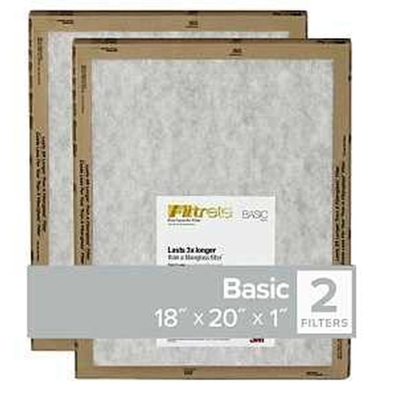 Filtrete AIR Filter 18X20X1MERV 2 FPL45-2PK-24