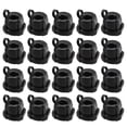 thumbnail image 4 of Round Cable Wire Strain Relief Bush Grommet Black For 8.2mm-9.2mm Wire 20 pcs, 4 of 4