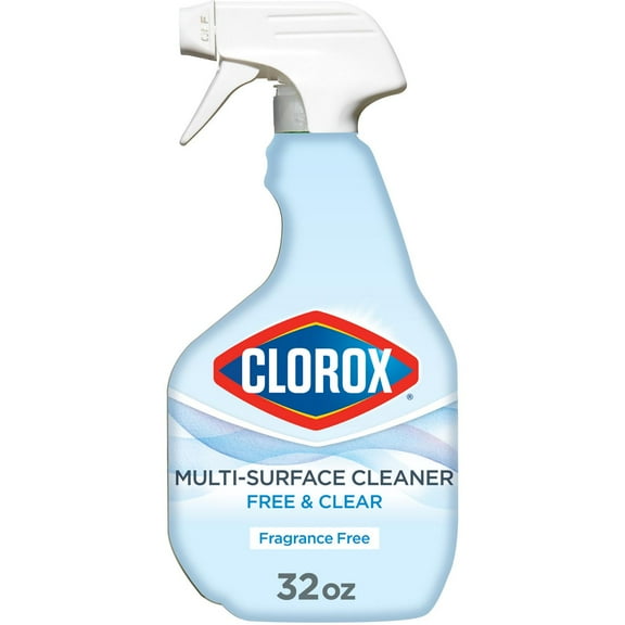 Clorox Multi-Surface Cleaner - Free & Clear Fragrance Free - 32 oz