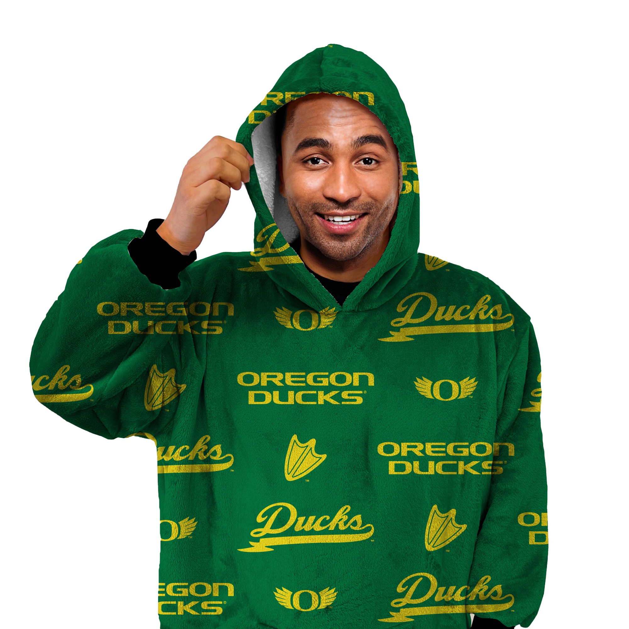 NCAA Unisex Oregon Ducks FAN CAPE Game Day Fan Apparel