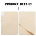 thumbnail image 5 of RENACLIPY Pastry Cloth for Rolling Dough, Beige Canvas Baking Mat, Non-Stick, Reusable, 2 Pieces for Homemade Baking, 5 of 8
