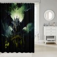 thumbnail image 2 of Flying Dragon Bathroom Shower Curtain Sets Room Decor, Dragon Waterproof Bathroom Curtains,Exotic Dragon Shower Curtain Tropical Rainforest Fabric Shower Curtain 72"Wx72"L, 2 of 4