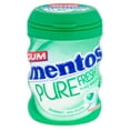 thumbnail image 4 of Mentos Gum Pure Fresh Spearmint Sugar Free Chewing Gum Bottle 70g, British Import (Pack of 6), 4 of 4