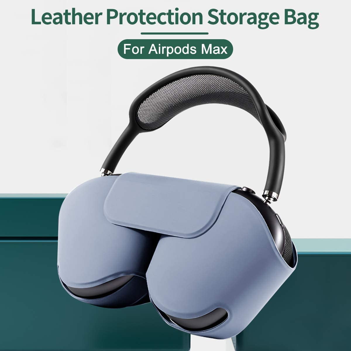 Smart Case for Airpods Max (Light Purple), Auto Sleep Function