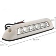 thumbnail image 2 of Lampe de Porche 12V LED Imperméable Motorhome Caravan Wall Lamps Door Light Bar RV Van Camper, 2 of 4