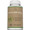 Premium Psyllium Husk Capsules - 725mg of Psyllium Husk per Capsule - Powerful Psyllium Husk Fiber Supplement Helps Support Digestion & Regularity - Easy to Swallow Psyllium Husk - 240 Capsules