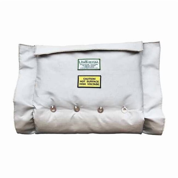Unitherm 12" x 24" Fiberglass Cloth Flange and Valve Insulation IC2412