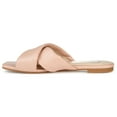 thumbnail image 3 of Journee Womens Carlotta Slide Flat Sandals, 3 of 10