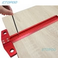 Woodworking Scribe 60600mm Ttype Ruler Scribing ruler Aluminum alloy