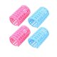 thumbnail image 5 of Set de rulos para mujer, peinado sin calor, fácil de usar, rizadores de plástico de dos colores, paquete de 4, 5 of 5