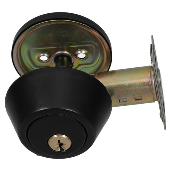 Modern Single Cylinder Entry Lock 1 Set Contemporary Deadbolt for Home Office 35mm to 50mm Secure Door Lock Exterior Security