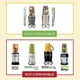 thumbnail image 3 of Replacement Cups For Nutribullet (tall - 24-ounce) (pack Of 2), 3 of 4