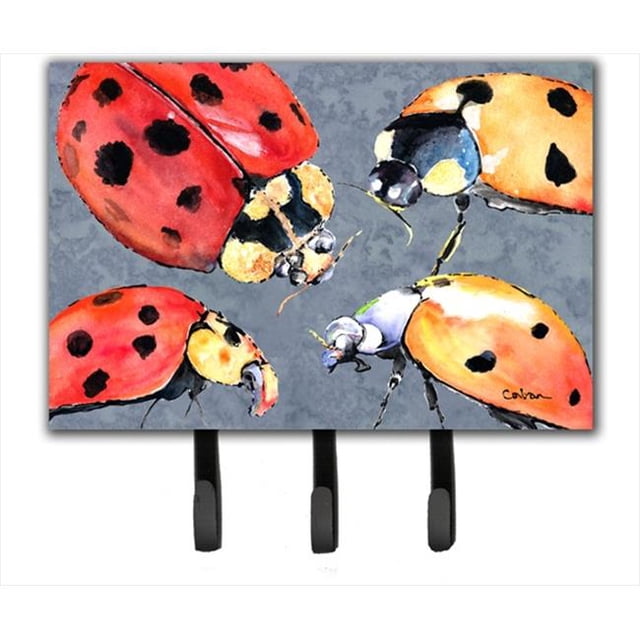 Carolines Treasures 8876TH68 6 x 9 In. Lady Bug Multiple Leash or Key Holder