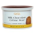thumbnail image 1 of GiGi Milk Chocolate Creme Wax - 14 oz - Pack of 6 with Sleek Comb, 1 of 1